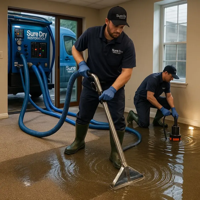Water Extraction and Removal process in Chelsea, NY